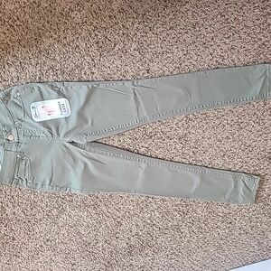 Seven7 Womens Skinny Jeans Tummy Control In Dusty Olive. Womens Size 2